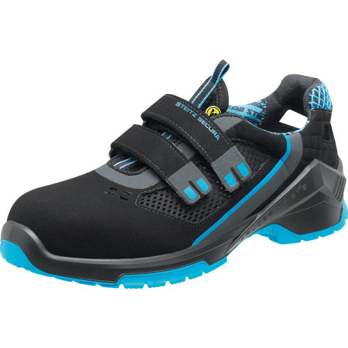 STEITZ ESD Safety Sandal VD Pro 1000, S1 SRC, black/light blue